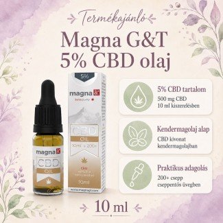 Magna G&T 5% kendermagolajban 10ml