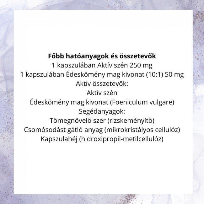 Dr.Herz aktív szén 250mg 60db Dr.Herz aktív szén 250mg 60db