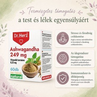 Dr.herz ashwagandha kapszula 60db