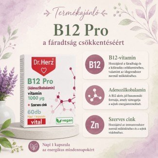 Dr.Herz b12 pro 1000 mcg kapszula 60db