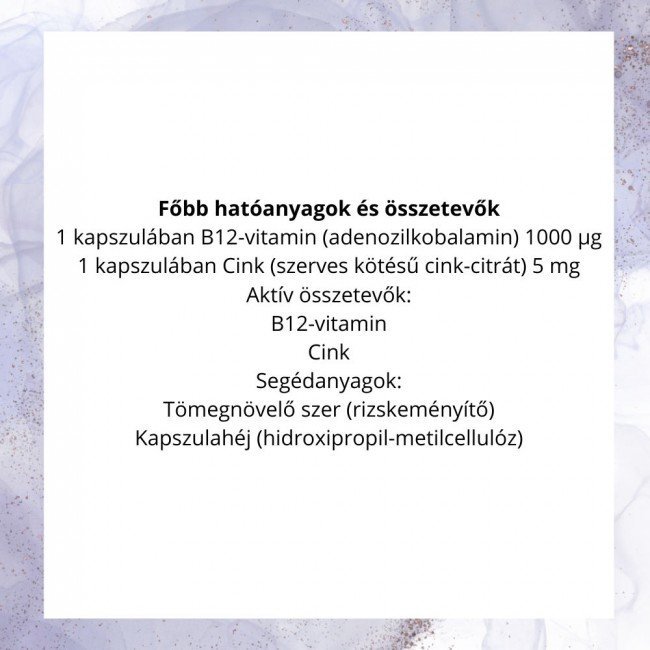 Dr.Herz b12 pro 1000 mcg kapszula 60db Dr.Herz b12 pro 1000 mcg kapszula 60db