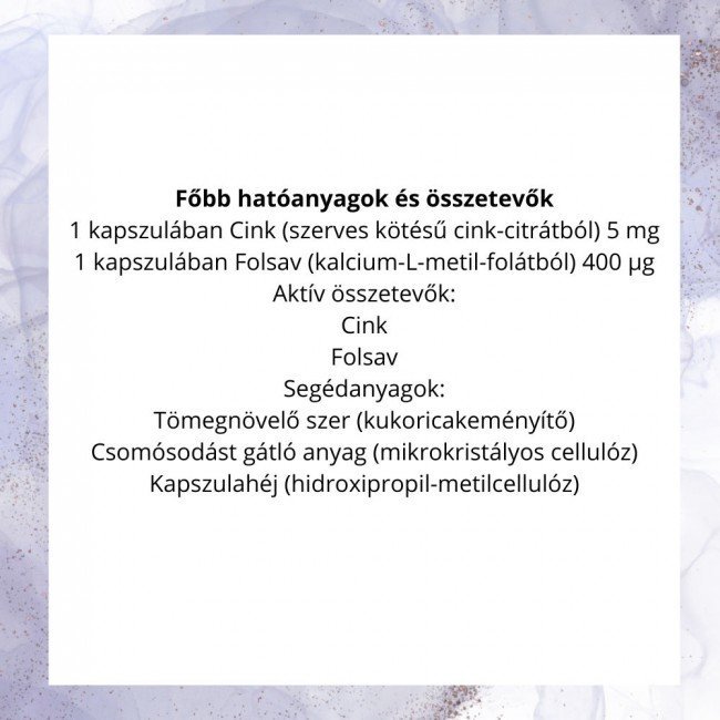 Dr.herz bioaktív folát kapszula 60db Dr.herz bioaktív folát kapszula 60db