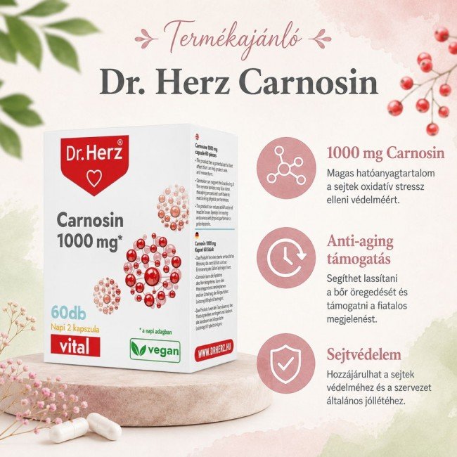 Dr.Herz carnosin 1000 mg kapszula 60db