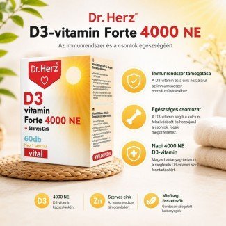 Dr.Herz d3-vitamin 4000ne kapszula 60db