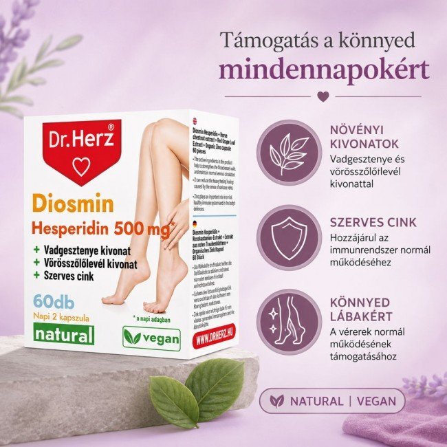 Dr.Herz diozmin-heszperidin kapszula 120db Dr.Herz diozmin-heszperidin kapszula 120db