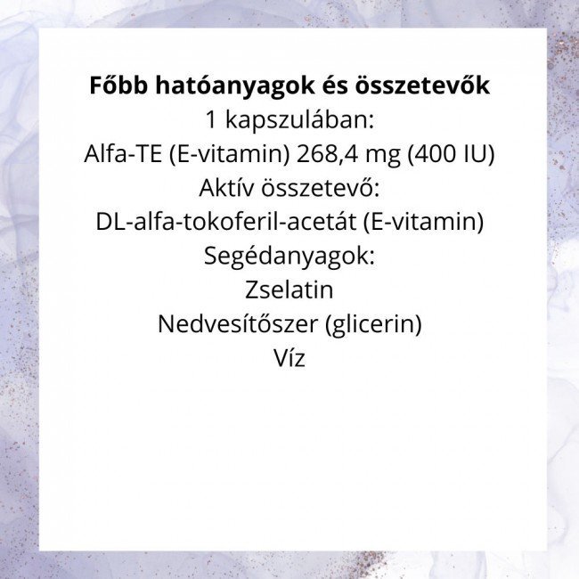 Dr.herz e-vitamin 400iu kapszula 60db Dr.herz e-vitamin 400iu kapszula 60db