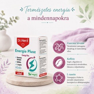 Dr.Herz energia plusz kapszula 60db