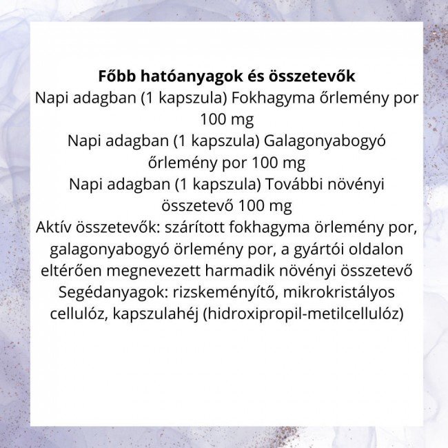 Dr.Herz fokhagyma+galagonya+olajfalevél kapszula 60db