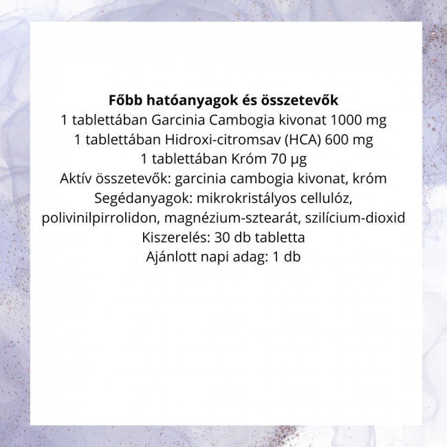 Dr.Herz garcinia cambogia tabletta 30db
