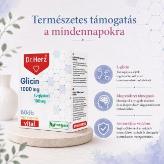 Dr.Herz glicin 1000 mg kapszula 60db