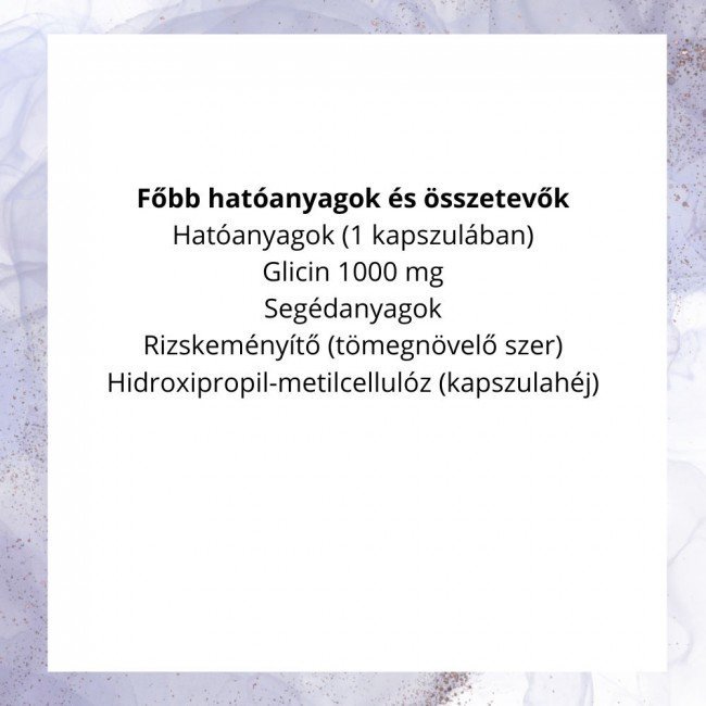 Dr.Herz glicin 1000 mg kapszula 60db