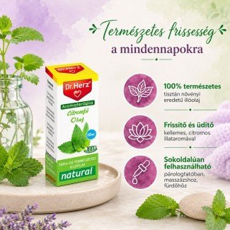 Dr.herz illóolaj citromfű 10ml