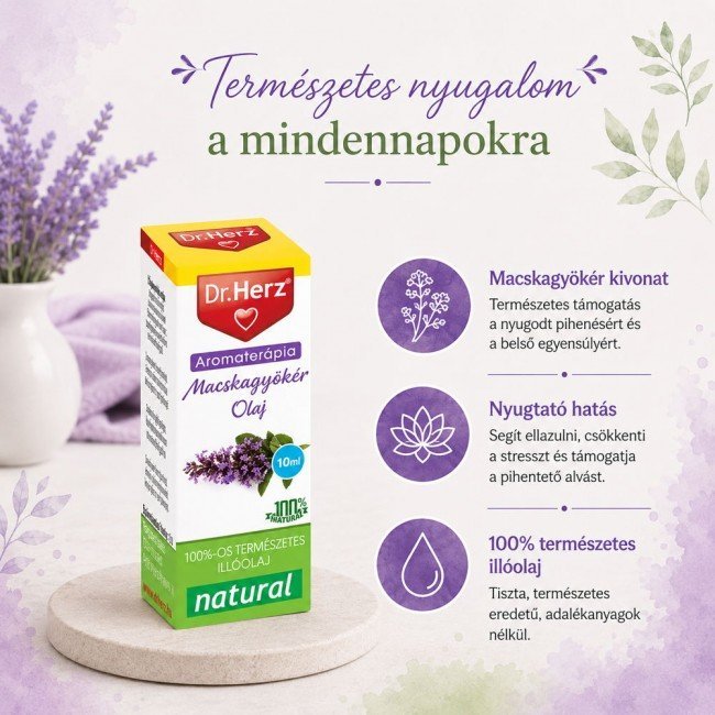 Dr.Herz illóolaj muskotályzsálya 10ml Dr.Herz illóolaj muskotályzsálya 10ml