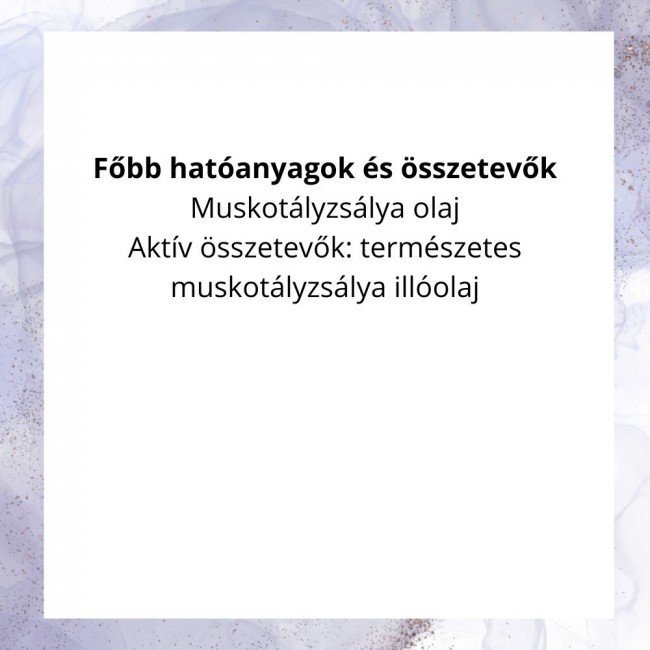 Dr.Herz illóolaj muskotályzsálya 10ml Dr.Herz illóolaj muskotályzsálya 10ml