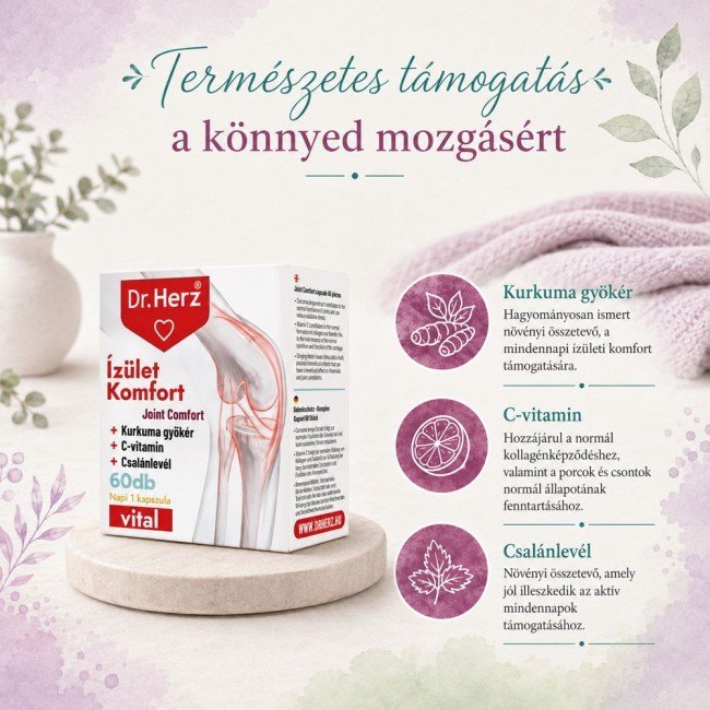 Dr.herz ízület komfort kapszula 60db Dr.herz ízület komfort kapszula 60db