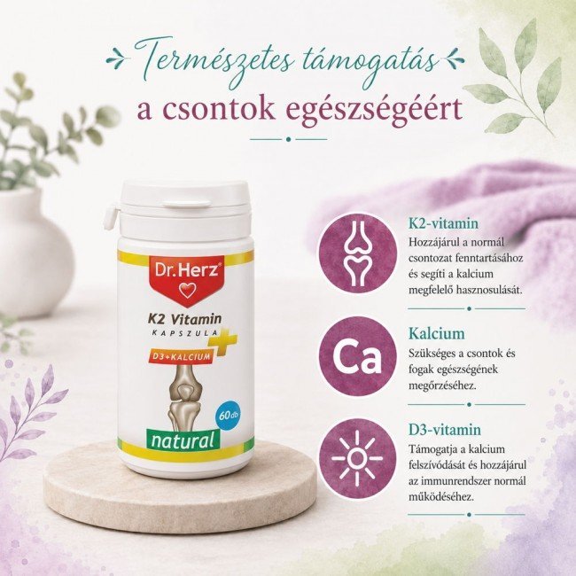 Dr.herz k2 vitamin kapszula 60db Dr.herz k2 vitamin kapszula 60db