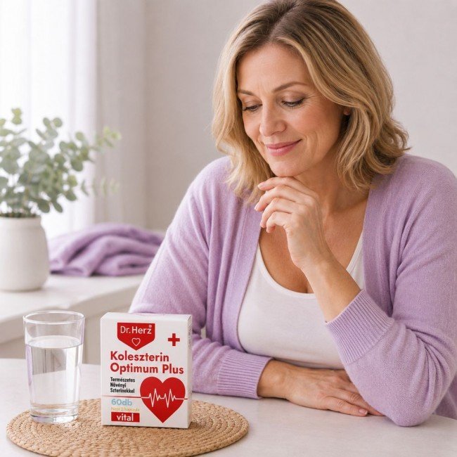 Dr.herz koleszterin optimum plus kapszula 60db Dr.herz koleszterin optimum plus kapszula 60db