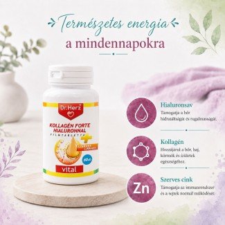 Dr.Herz kollagén forte hialuronnal tabletta 60db