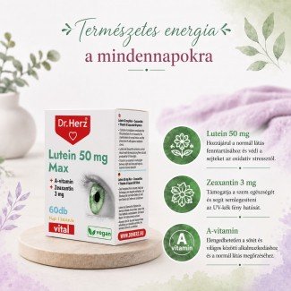 Dr.Herz lutein max 50 mg kapszula 60db
