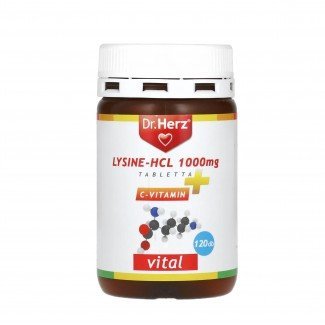 Dr.herz lysine tabletta 120db