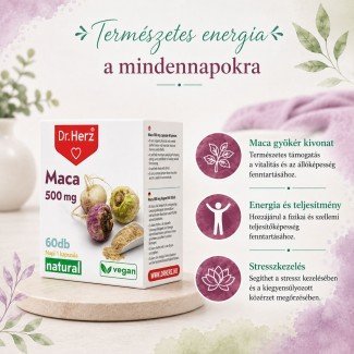 Dr.Herz maca kapszula 500 mg 60db