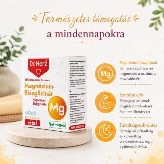 Dr.Herz magnézium-biszglicinát kapszula 60db