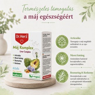 Dr.herz máj komplex kapszula 60db