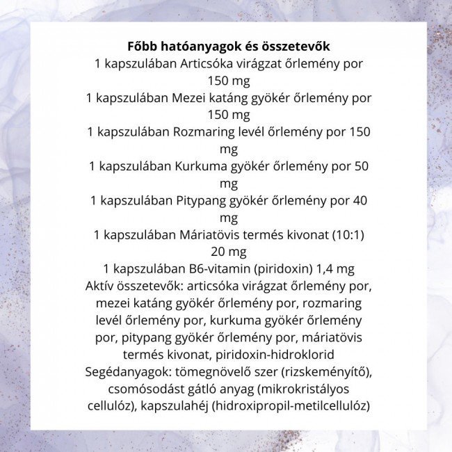 Dr.herz máj komplex kapszula 60db Dr.herz máj komplex kapszula 60db