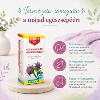 Dr.Herz Máriatövismag Olaj 50 ml