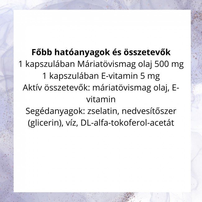 Dr.herz máriatövismag olaj 500mg kapszula 60db