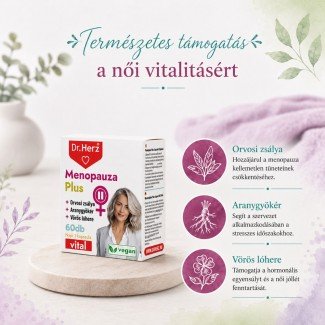 Dr.Herz menopauza plus kapszula 60db