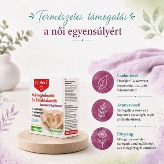 Dr.Herz méregtelenítő és salaktalanító 60db