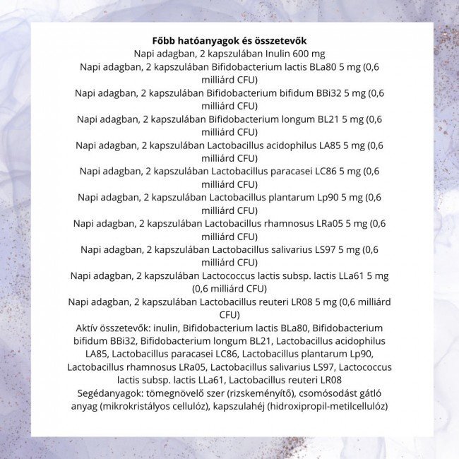 Dr.Herz probio 10 komplex kapszula 30db Dr.Herz probio 10 komplex kapszula 30db