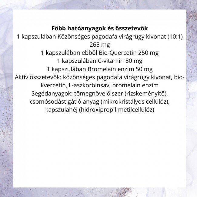 Dr.Herz quercetin 250 mg+ c-vitamin+bromelain enzim kapszula 60db Dr.Herz quercetin 250 mg+ c-vitamin+bromelain enzim kapszula 60db