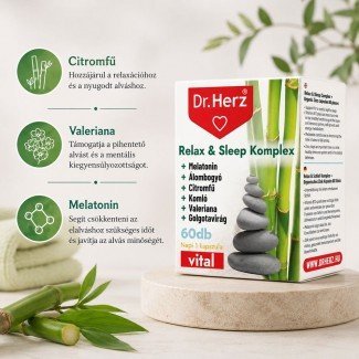 Dr.herz relax&sleep kapszula 60db