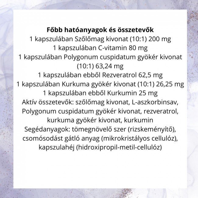 Dr.Herz rezveratrol 60db Dr.Herz rezveratrol 60db