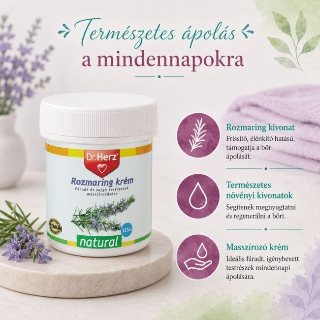 Dr.herz rozmaring krém 125ml