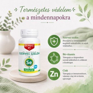 Dr.Herz szerves szelén 120db