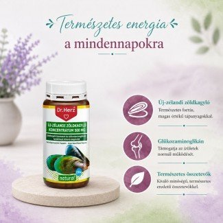 Dr.herz új-zélandi zöldkagyló koncentrátum 500mg kapszula 170db
