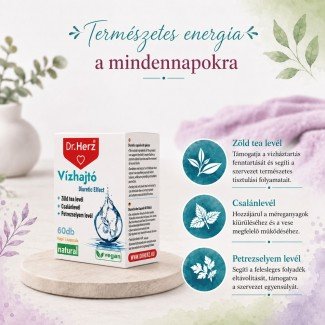 Dr.Herz vízhajtó kapszula 60db Dr.Herz vízhajtó kapszula 60db