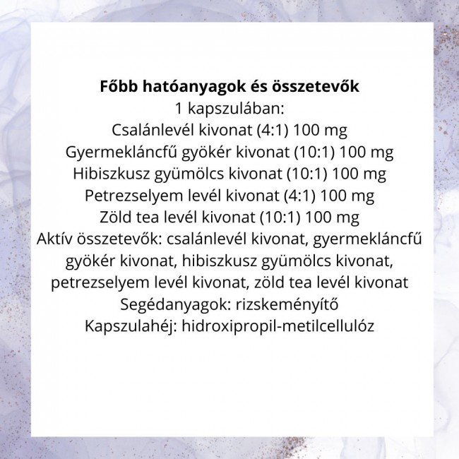 Dr.Herz vízhajtó kapszula 60db Dr.Herz vízhajtó kapszula 60db