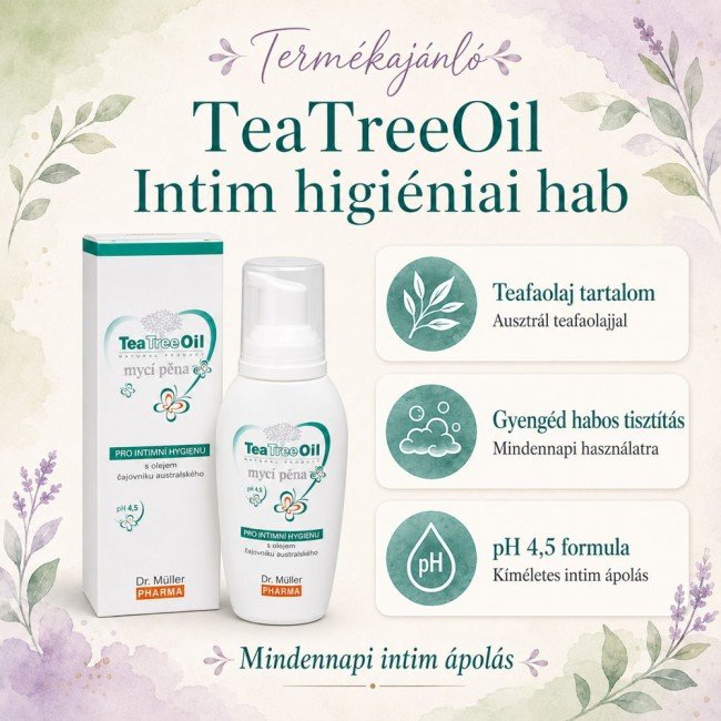 Dr.Müller Tea tree oil teafa intim wash hab 150ml Dr.Müller Tea tree oil teafa intim wash hab 150ml