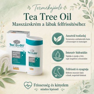 Dr.Müller Tea tree oil teafa lábápoló krém 200ml