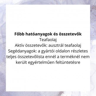 Dr.Müller Tea tree oil teafa masszázs és síkosító gél 100ml