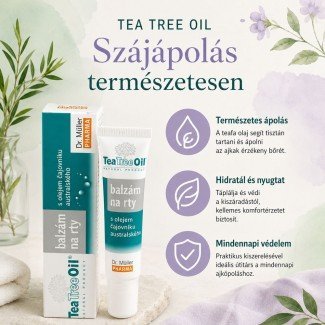 Dr.Müller teafaolajos ajakbalzsam 10g