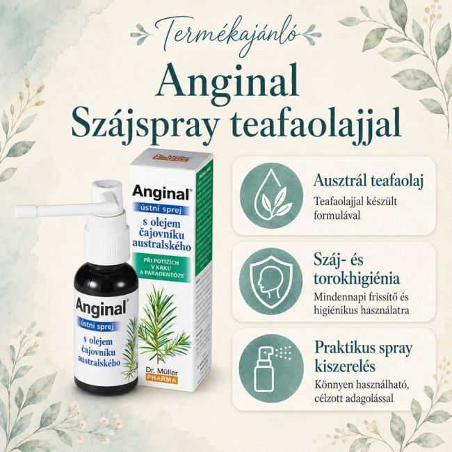 Dr.Müller teafaolajos szájspray 30ml