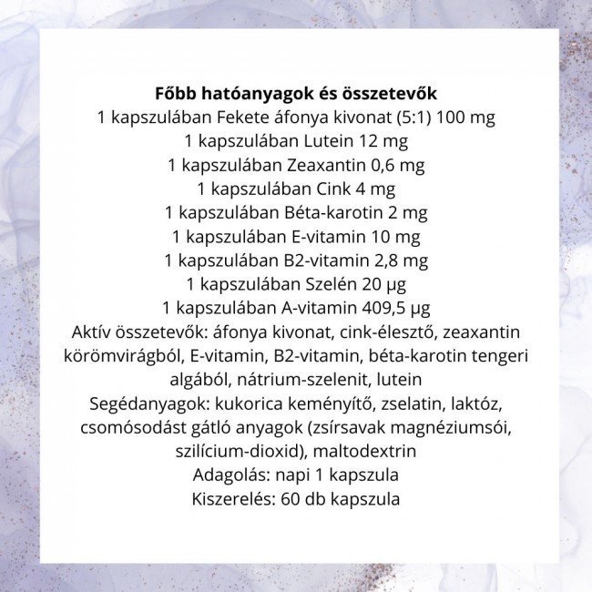 Dr.herz szem-vitamin kapszula 60db Dr.herz szem-vitamin kapszula 60db