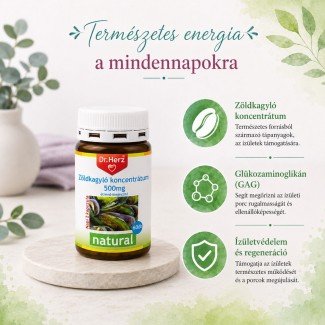 Dr.herz zöldkagyló koncentrátum 60db