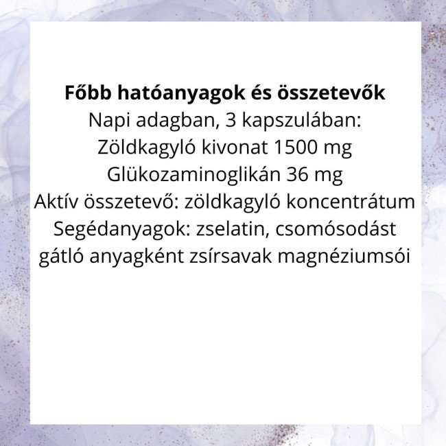 Dr.herz zöldkagyló koncentrátum 60db Dr.herz zöldkagyló koncentrátum 60db