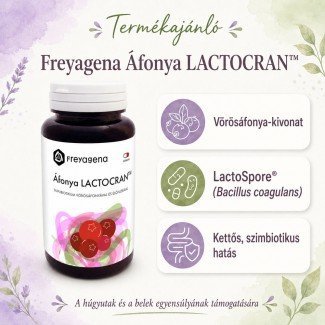 Freyagena áfonya lactocran kapszula 50db